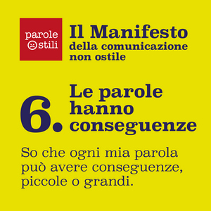 Le parole hanno conseguenze
